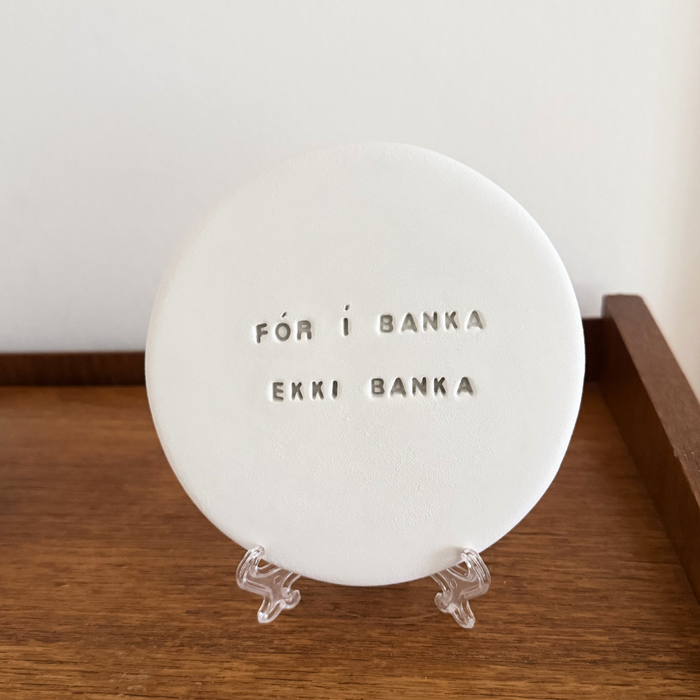Fór í banka ekki banka – Platti